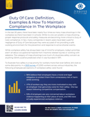 Duty of Care