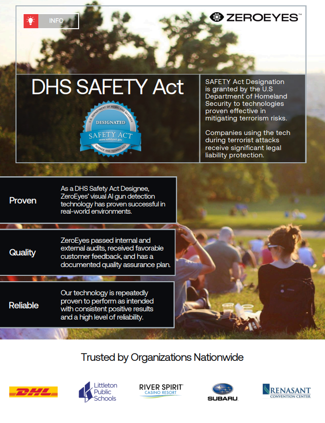 DHS safety act overview